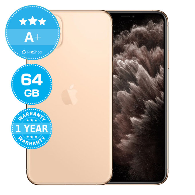 Apple iPhone 11 Pro Max Gold 64GB A+ Reconditionné