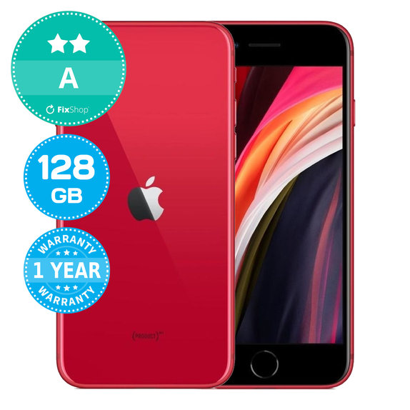 Apple iPhone SE (2nd Gen 2020) (PRODUCT)RED 128GB A Reconditionné
