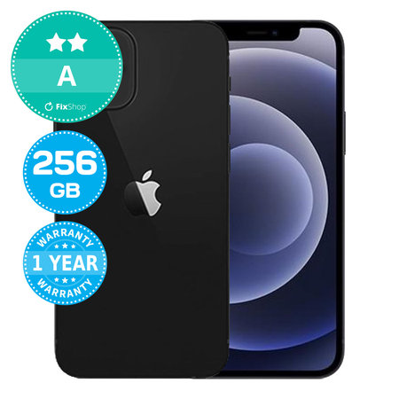 Apple iPhone 12 Mini Black 256GB A Reconditionné