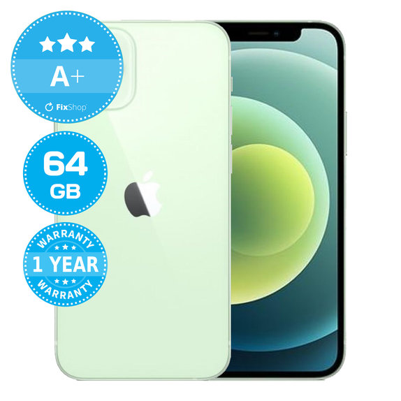 Apple iPhone 12 Mini Green 64GB A+ Reconditionné