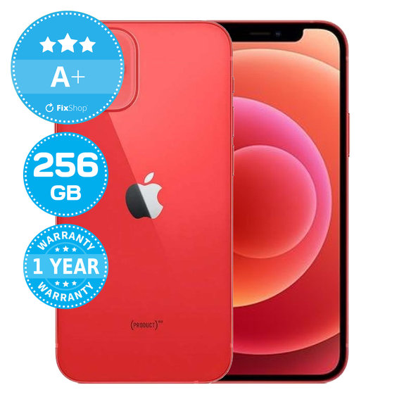 Apple iPhone 12 Mini (PRODUCT)RED 256GB A+ Reconditionné