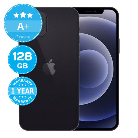 Apple iPhone 12 Black 128GB A+ Reconditionné