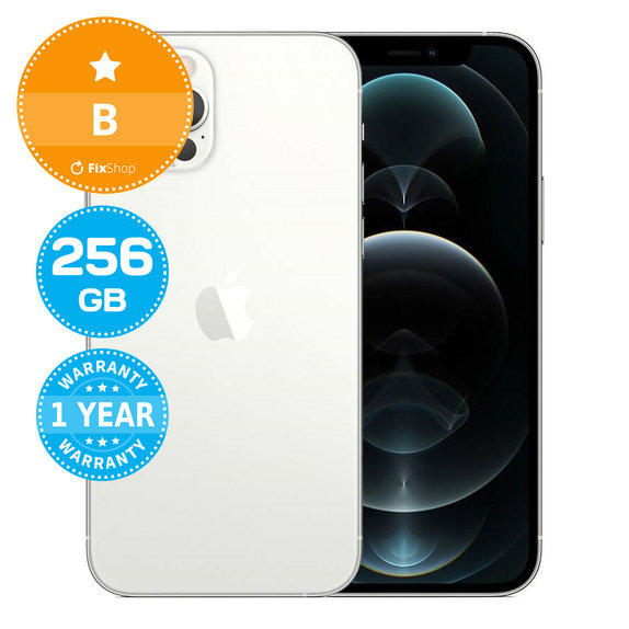 Apple iPhone 12 Pro Silver 256GB B Reconditionné