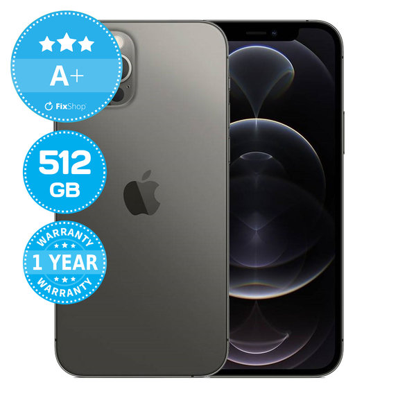 Apple iPhone 12 Pro Graphite 512GB A+ Reconditionné