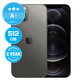 Apple iPhone 12 Pro Graphite 512GB A+ Reconditionné
