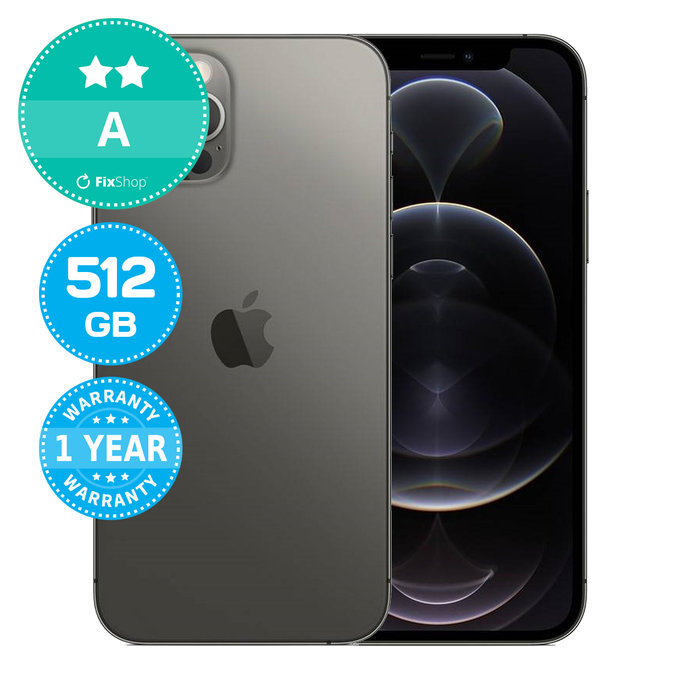 Apple iPhone 12 Pro Graphite 512GB A Reconditionné
