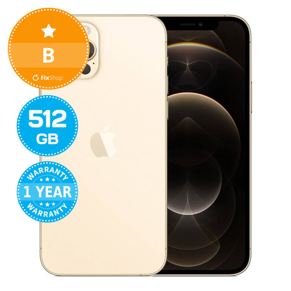 Apple iPhone 12 Pro Gold 512GB B Reconditionné