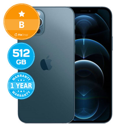Apple iPhone 12 Pro Pacific Blue 512GB B Reconditionné
