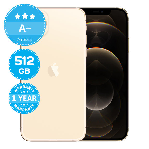 Apple iPhone 12 Pro Max Gold 512GB A+ Reconditionné