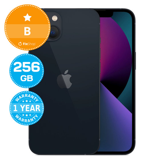Apple iPhone 13 Midnight 256GB B Reconditionné