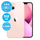 Apple iPhone 13 Pink 512GB A+ Reconditionné