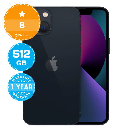 Apple iPhone 13 Mini Midnight 512GB B Reconditionné