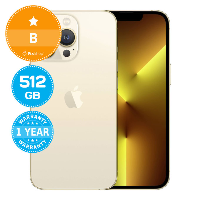 Apple iPhone 13 Pro Gold 512GB B Reconditionné