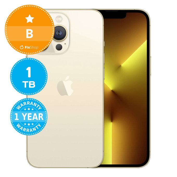 Apple iPhone 13 Pro Gold 1TB B Reconditionné