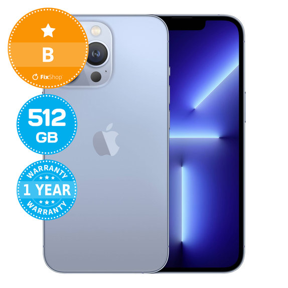 Apple iPhone 13 Pro Sierra Blue 512GB B Reconditionné