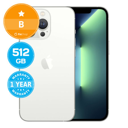 Apple iPhone 13 Pro Silver 512GB B Reconditionné
