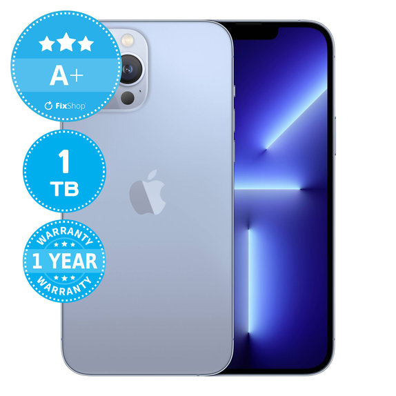 Apple iPhone 13 Pro Max Sierra Blue 1TB A+ Reconditionné