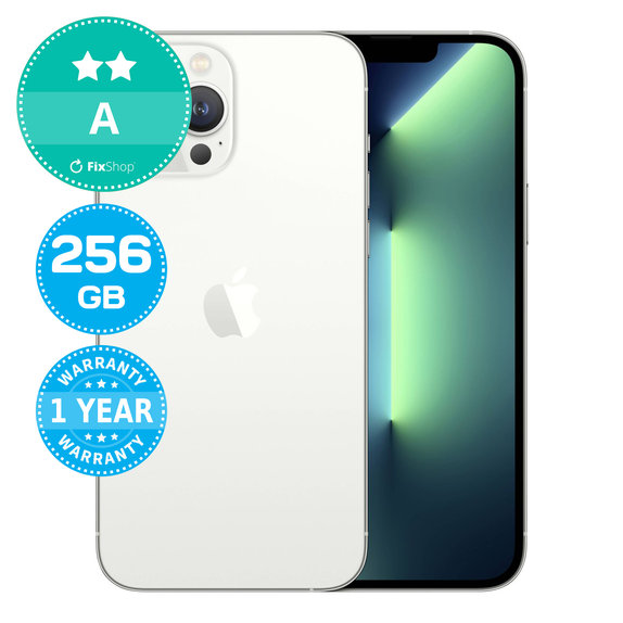Apple iPhone 13 Pro Max Silver 256GB A Reconditionné