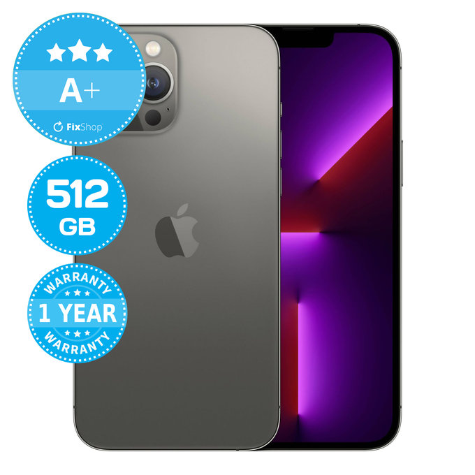 Apple iPhone 13 Pro Max Graphite 512GB A+ Reconditionné