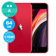 Apple iPhone SE (3rd Gen 2022) (PRODUCT)RED 64GB A Reconditionné