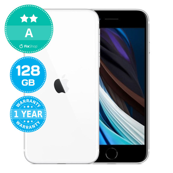 Apple iPhone SE (3rd Gen 2022) Starlight 128GB A Reconditionné