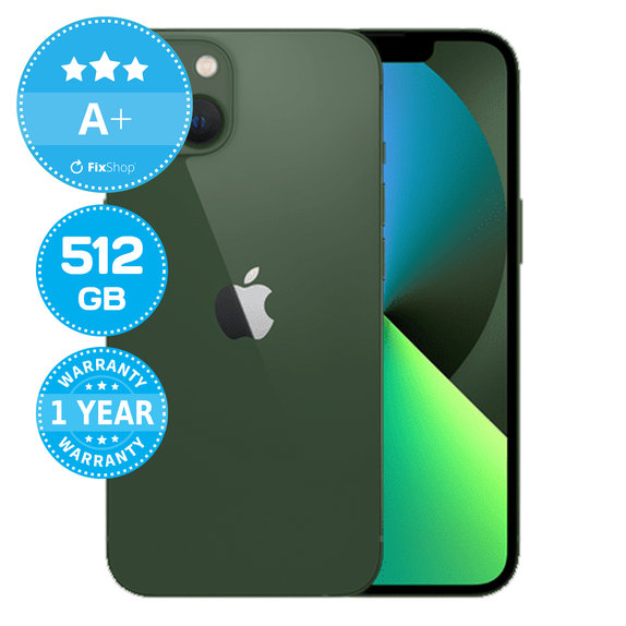 Apple iPhone 13 Mini Green 512GB A+ Reconditionné