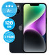 Apple iPhone 14 Midnight 128GB A+ Reconditionné