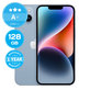 Apple iPhone 14 Blue 128GB A+ Reconditionné