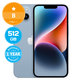 Apple iPhone 14 Blue 512GB B Reconditionné