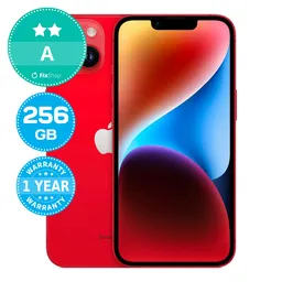 Apple iPhone 14 (PRODUCT)RED 256GB A Reconditionné