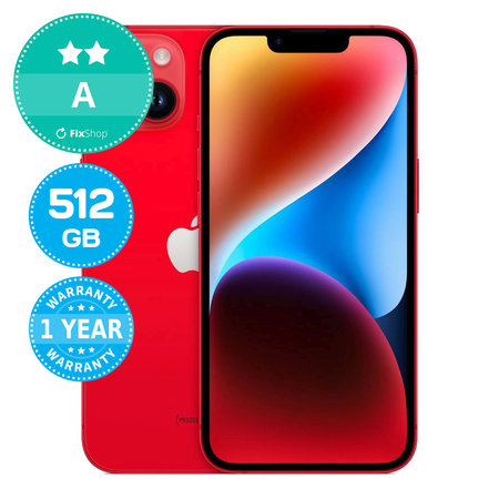 Apple iPhone 14 (PRODUCT)RED 512GB A Reconditionné