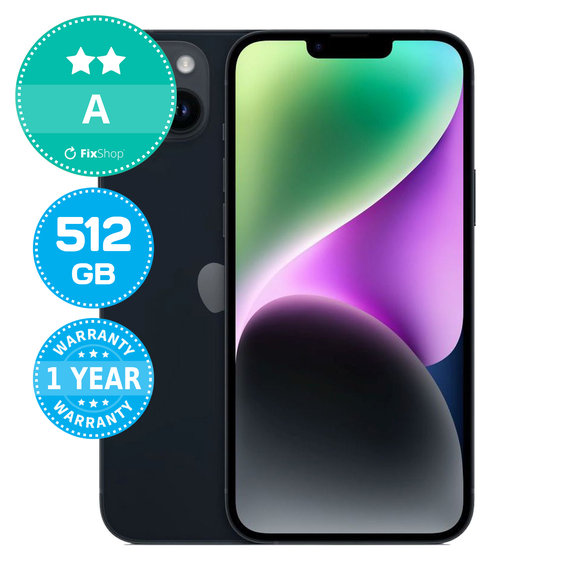 Apple iPhone 14 Plus Midnight 512GB A Reconditionné