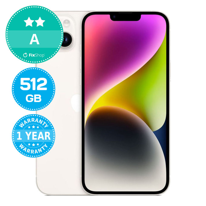 Apple iPhone 14 Plus Starlight 512GB A Reconditionné