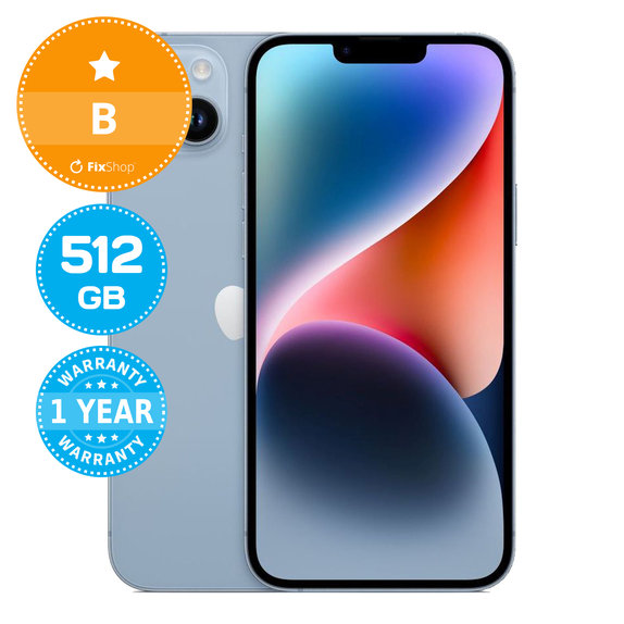 Apple iPhone 14 Plus Blue 512GB B Reconditionné
