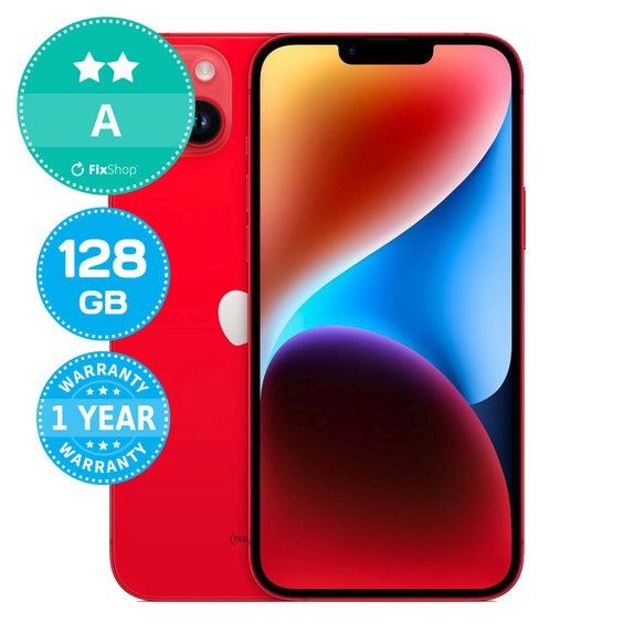 Apple iPhone 14 Plus (PRODUCT)RED 128GB A Reconditionné