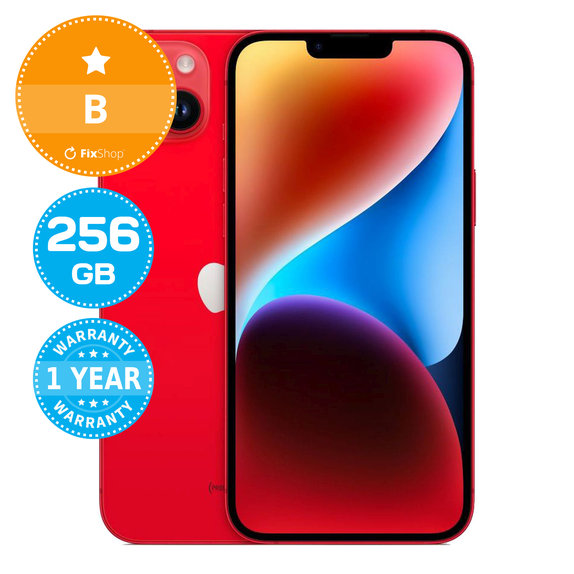 Apple iPhone 14 Plus (PRODUCT)RED 256GB B Reconditionné