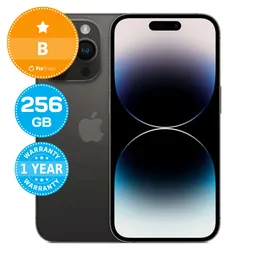Apple iPhone 14 Pro Space Black 256GB B Reconditionné