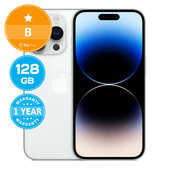 Apple iPhone 14 Pro Silver 128GB B Reconditionné