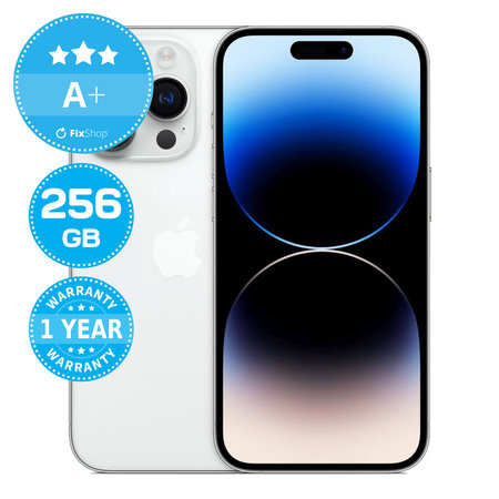 Apple iPhone 14 Pro Silver 256GB A+ Reconditionné
