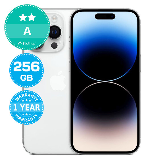 Apple iPhone 14 Pro Silver 256GB A Reconditionné