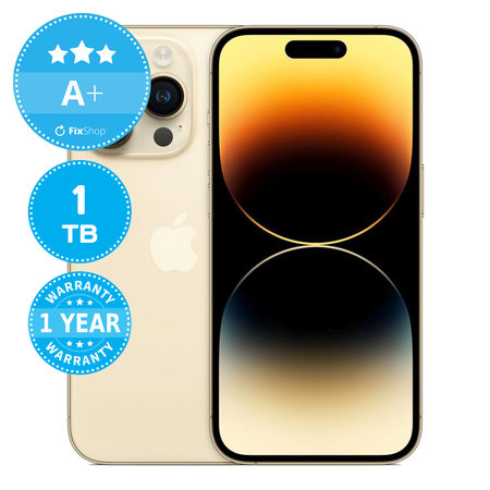 Apple iPhone 14 Pro Gold 1TB A+ Reconditionné