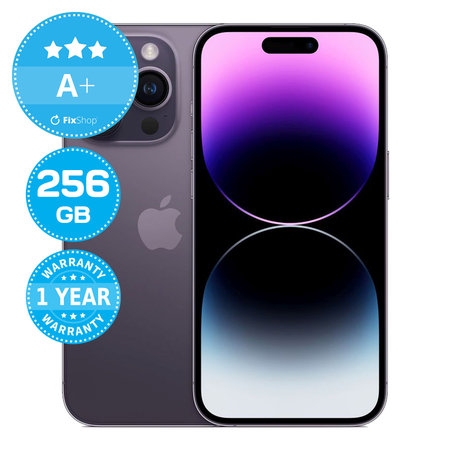 Apple iPhone 14 Pro Deep Purple 256GB A+ Reconditionné
