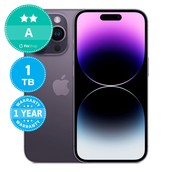 Apple iPhone 14 Pro Deep Purple 1TB A Reconditionné