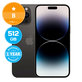Apple iPhone 14 Pro Max Space Black 512GB B Reconditionné