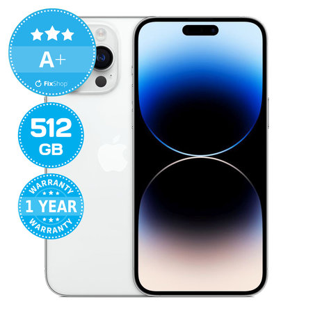 Apple iPhone 14 Pro Max Silver 512GB A+ Reconditionné
