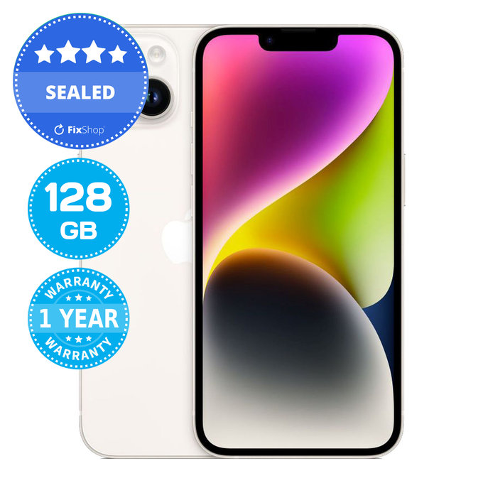 Apple iPhone 14 Starlight 128GB (Scellé)