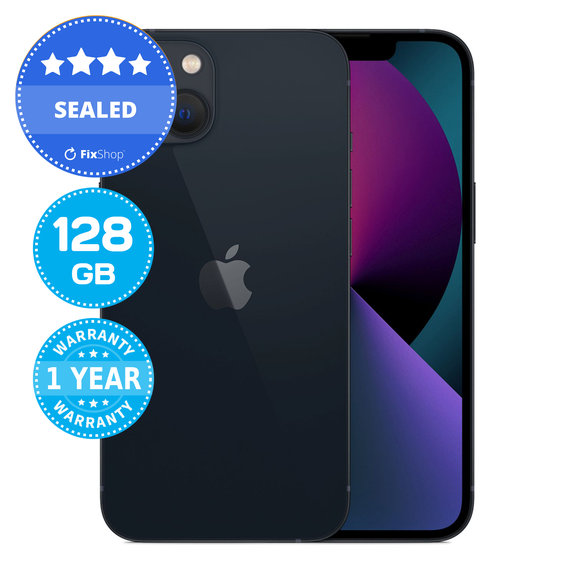 Apple iPhone 13 Midnight 128GB (Scellé)