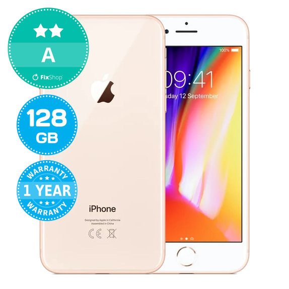 Apple iPhone 8 Gold 128GB A Reconditionné