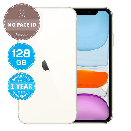 Apple iPhone 11 White 128GB (No Face ID) Reconditionné