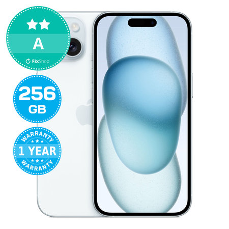 Apple iPhone 15 Blue 256GB A Reconditionné